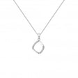 Hot Diamonds 45cm Behold White Topaz Pendant - Silver - Old Railway Line Garden Centre