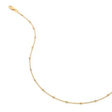 Hot Diamonds 45cm Embrace Beaded Cable Chain - Gold
