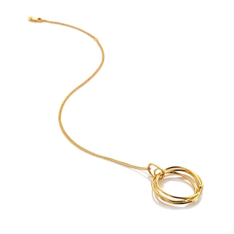 Hot Diamonds 45cm HD X GE String Necklace - Gold - Old Railway Line Garden Centre
