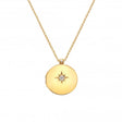 Hot Diamonds 45cm HD X Gem White Topaz Starburst Locket Necklace - Gold - Old Railway Line Garden Centre