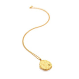 Hot Diamonds 45cm HD X JJ Large Luna Locket Necklace - Gold - Old Railway Line Garden Centre