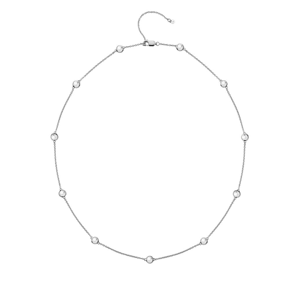 Hot Diamonds 45cm Large Illuminate Necklace - Silver