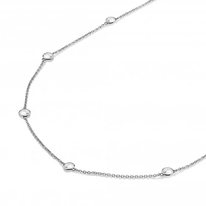 Hot Diamonds 45cm Large Illuminate Necklace - Silver