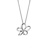 Hot Diamonds 45cm Natural Flower Necklace - Silver