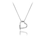Hot Diamonds 45cm Romantic Heart Necklace - Silver