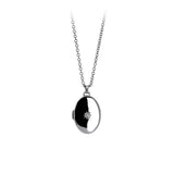 Hot Diamonds 45cm Romantic Oval Locket Necklace - Silver