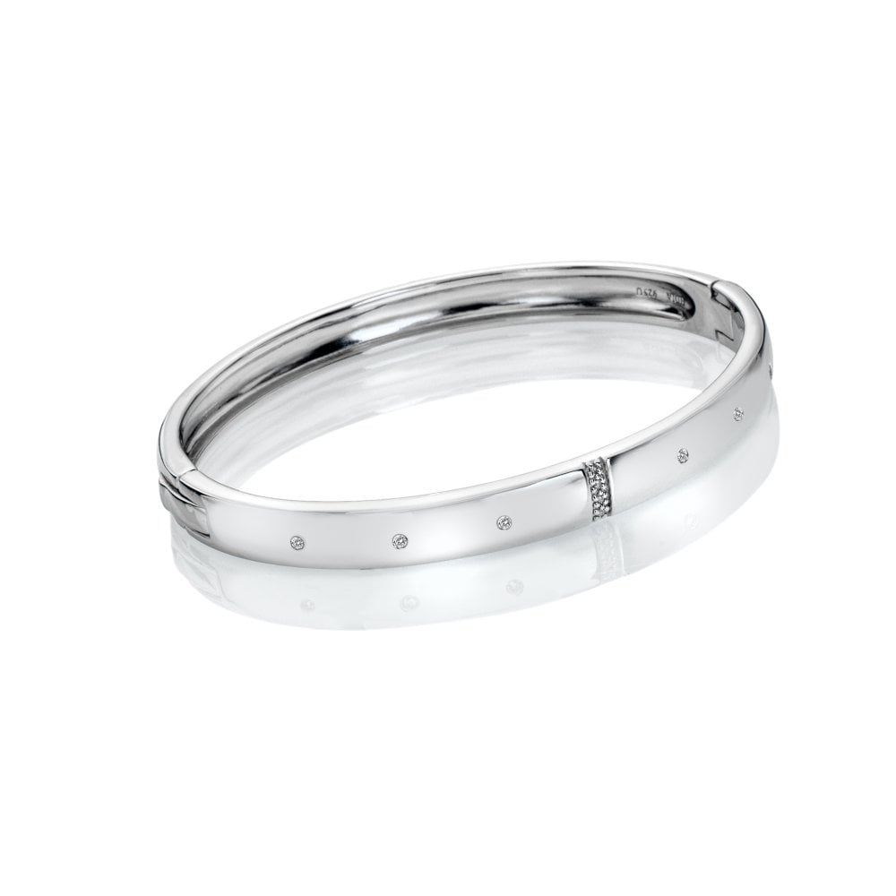 Hot Diamonds 60mm Much Loved Bangle - Silver