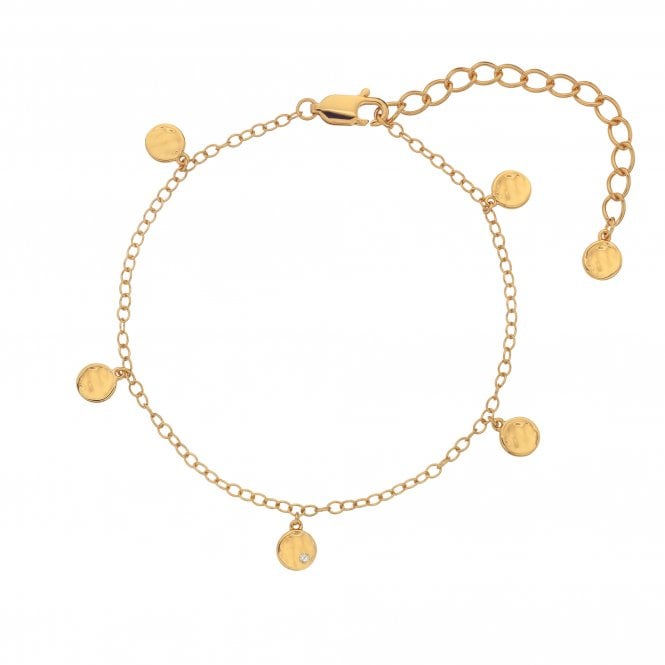 Hot Diamonds  HD X Gem Lunar Bracelet - Gold