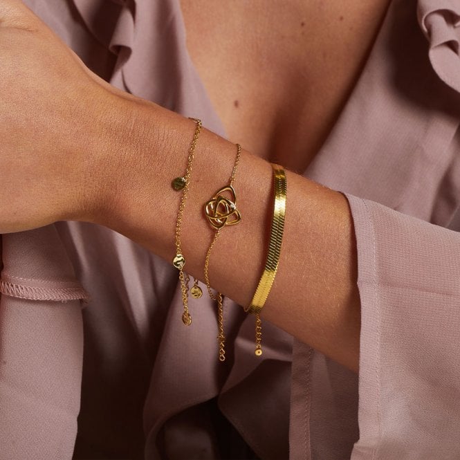 Hot Diamonds  HD X Gem Lunar Bracelet - Gold