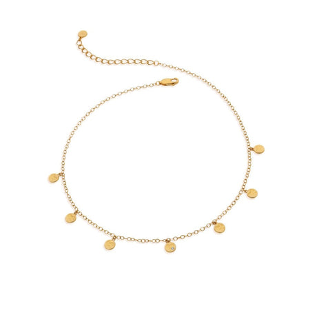 Hot Diamonds HD X JJ Lunar Choker Necklace - Gold - Old Railway Line Garden Centre