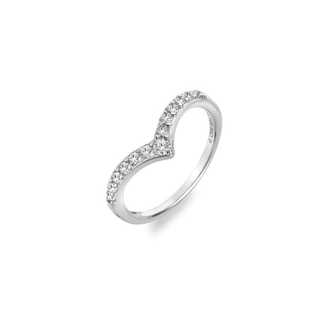 Hot Diamonds Lustre Ring - Silver - Size N - Old Railway Line Garden Centre