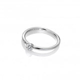 Hot Diamonds Tender Solitaire Ring - Silver - Size N