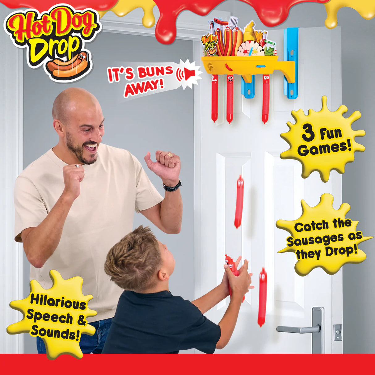 Hot Dog Drop Reaction Game