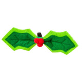 House of Paws Christmas Holly Dog Bow Tie - Old Railway Line Garden Centre