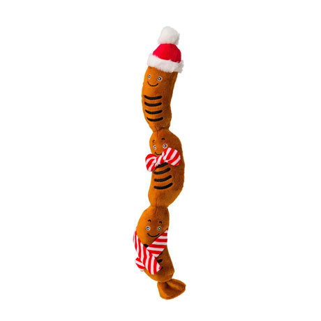 House of Paws Christmas Sausage Dog Toy - Old Railway Line Garden Centre