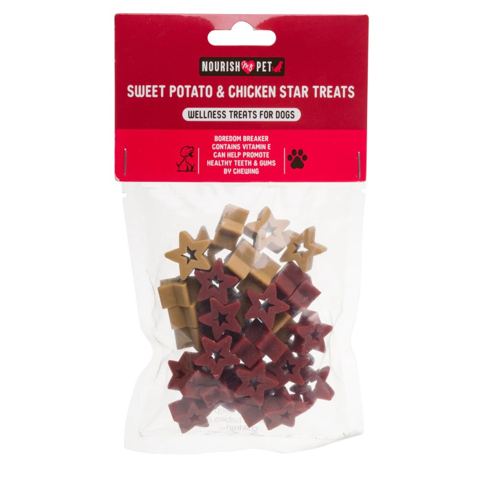 House of Paws Sweet Potato & Chicken Star Dog Treats