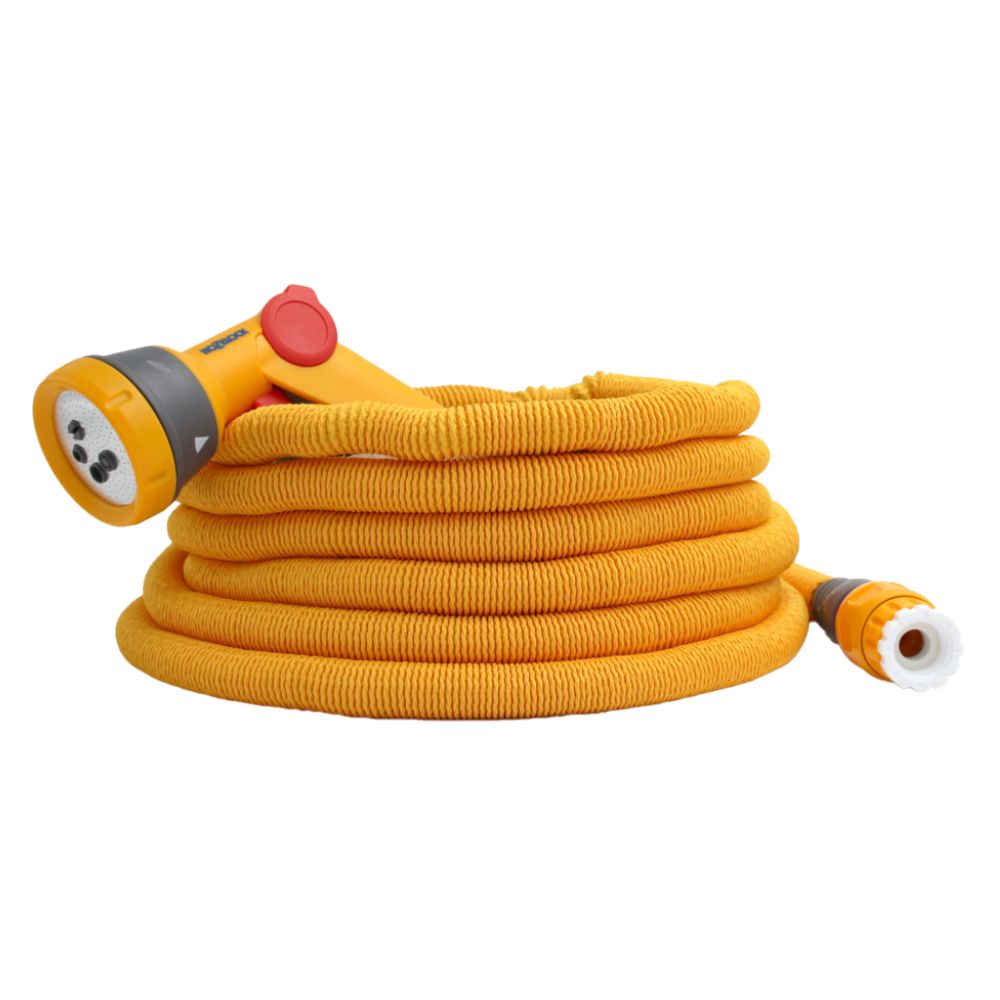 Hozelock 15m Wonderhoze & Multi Spray Gun