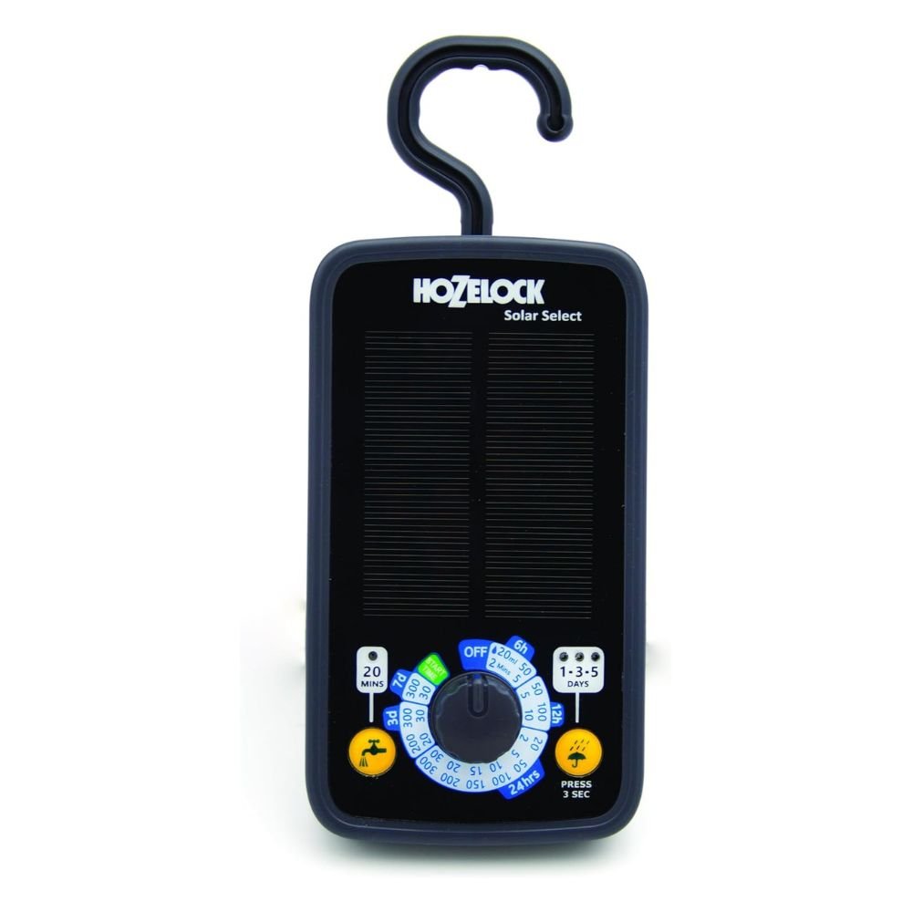 Hozelock Solar Select Controller Drip Kit Irrigation System - Old Railway Line Garden Centre