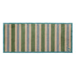 Hug Rug 150cm Timeless Stripe Green Runner - Old Railway Line Garden Centre