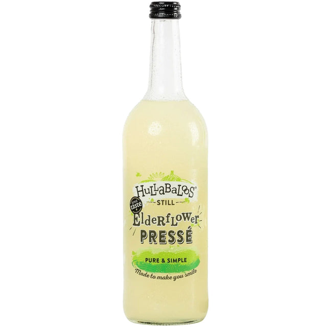 Hullabaloos 750ml Elderflower Presse - Old Railway Line Garden Centre