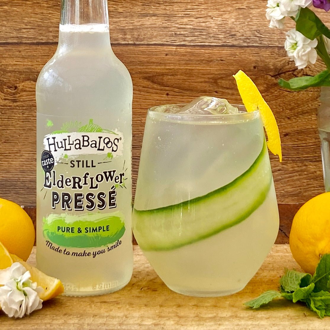 Hullabaloos 750ml Elderflower Presse - Old Railway Line Garden Centre