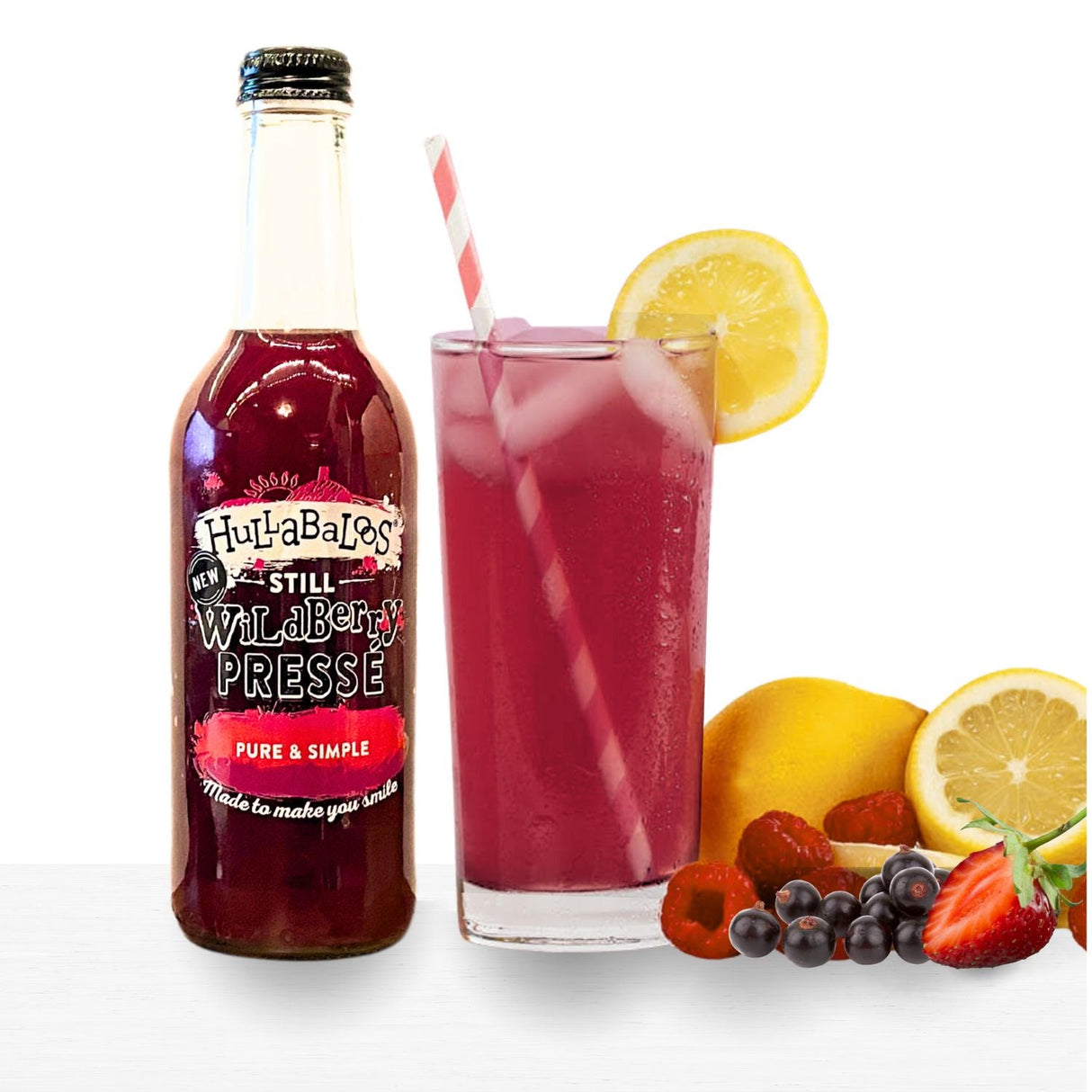 Hullabaloos 750ml Wild Berry Presse - Old Railway Line Garden Centre