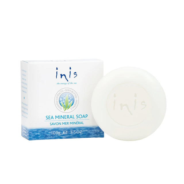 Inis 100g Sea Mineral Soap Bar - Old Railway Line Garden Centre