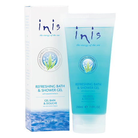Inis 200ml Refreshing Bath & Shower Gel - Old Railway Line Garden Centre