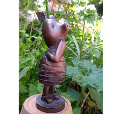 Inspirational Gifting 16cm Piglet Garden Sculpture - Old Railway Line Garden Centre