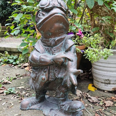 Inspirational Gifting 50cm Toad of Toad Hall Garden Sculpture - Old Railway Line Garden Centre
