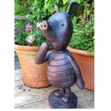 Inspirational Gifting 52cm Piglet Garden Sculpture