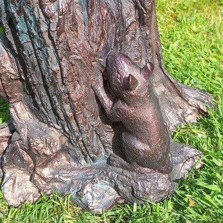 Inspirational Gifting Cat and Mouse Garden Ornament - Old Railway Line Garden Centre