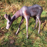 Inspirational Gifting Large Doe Garden Ornament