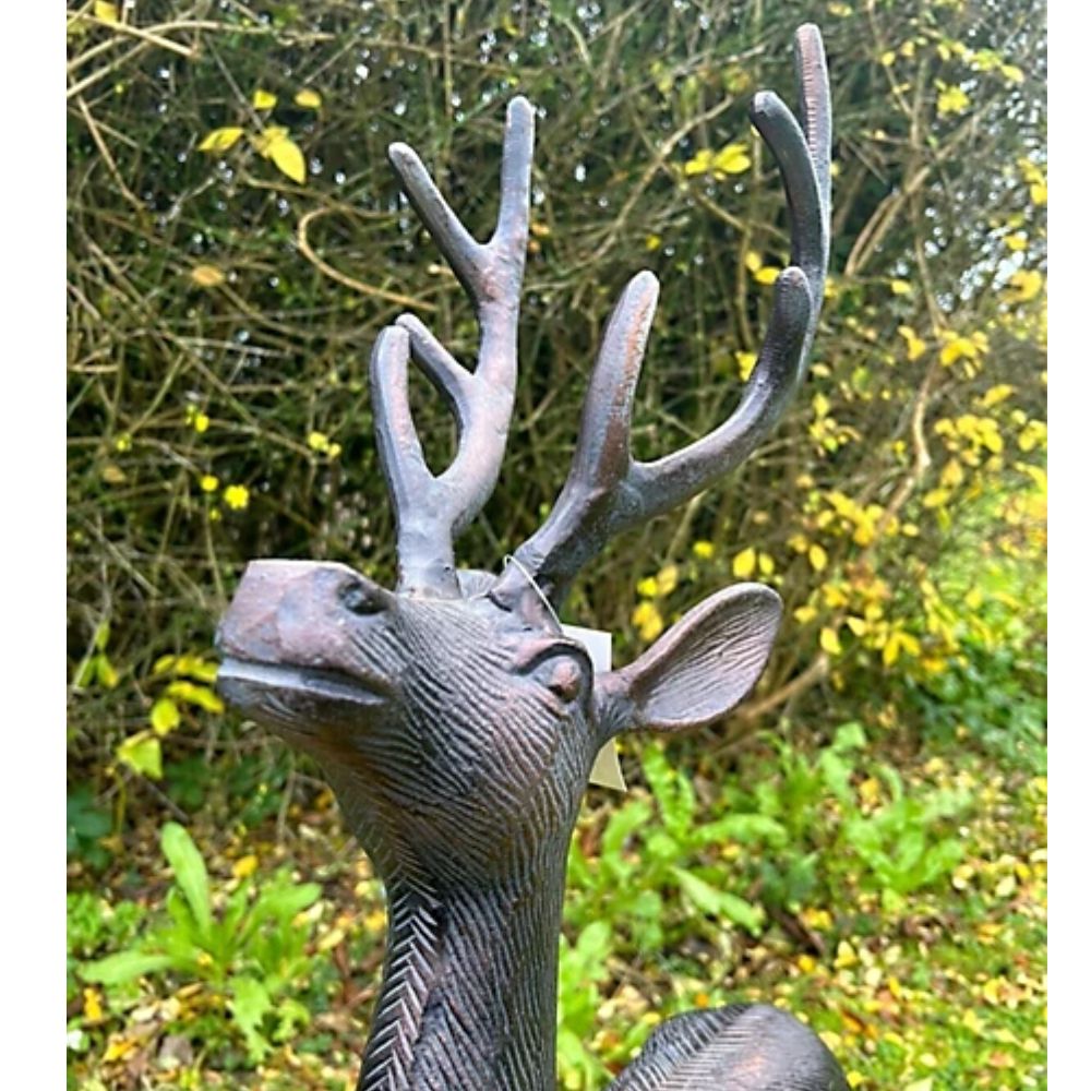 Inspirational Gifting Medium Stag Garden Ornament
