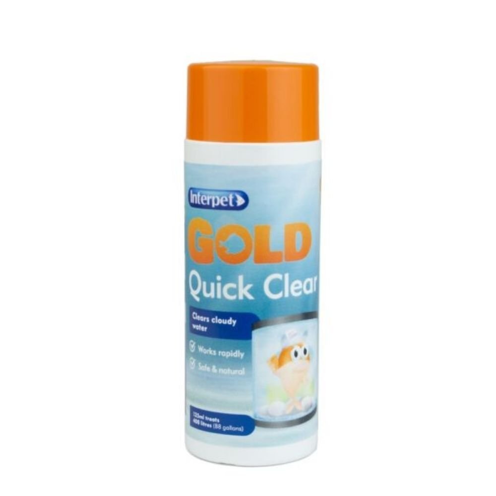 Interpet 125ml Gold Quick Clear - Old Railway Line Garden Centre
