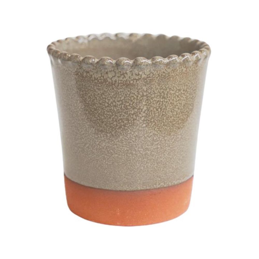 Ivyline 11cm Adeline Mocha Planter