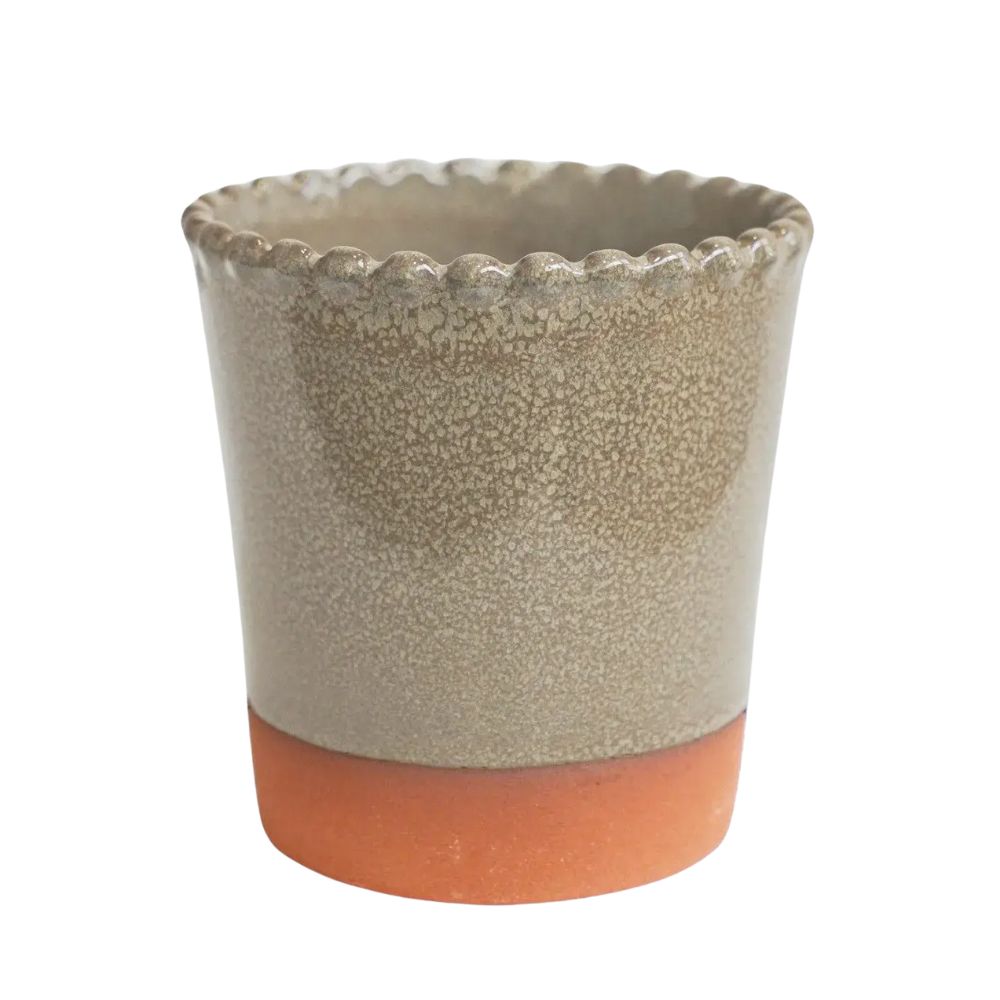 Ivyline 13.5cm Adeline Mocha Planter