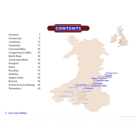 Jamie Green Lost Lines of Wales: Llandovery to Craven Arms
