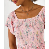 Joe Browns Beautiful Butterfly Print Crinkle Dress - Pink