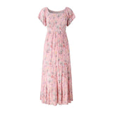 Joe Browns Beautiful Butterfly Print Crinkle Dress - Pink