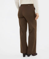 Joe Browns Double Button Wide Leg Trouser - Khaki