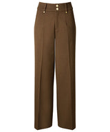 Joe Browns Double Button Wide Leg Trouser - Khaki