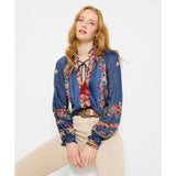 Joe Browns Festival Fun Embroidered Blouse - Blue