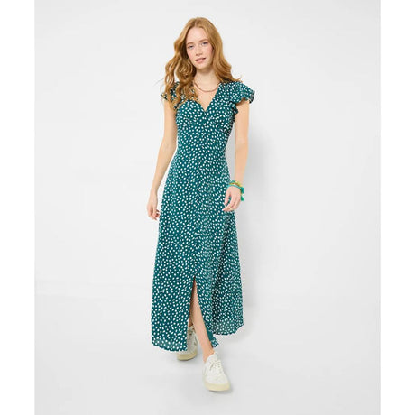 Joe Browns Gabriella Spot Print Dress - Green