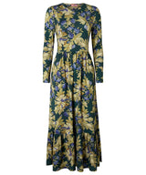 Joe Browns Orla Long Sleeve Jersey Maxi Dress - Green