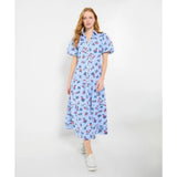 Joe Browns Sasha Stripe Shirt Dress - Blue