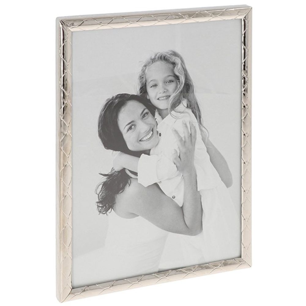 Joe Davies 10cm Silver Slim Diamond Frame