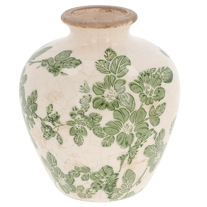 Joe Davies 13cm Clematis Garden Plum Vase - 351081 - Old Railway Line Garden Centre