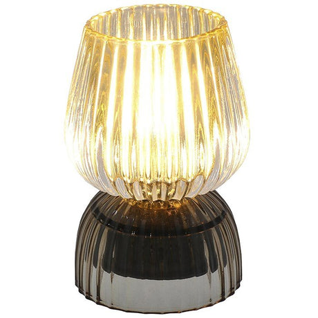 Joe Davies 13cm Gold Lines Posh LED Ball Lamp - 351051 - Old Railway Line Garden Centre