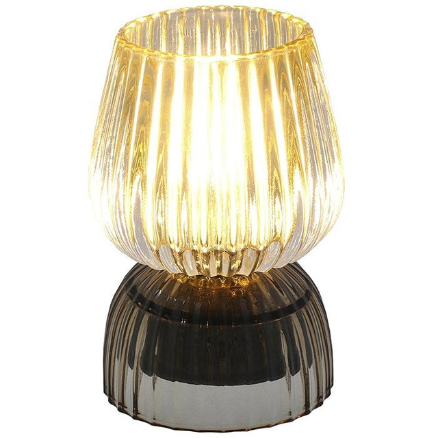 Joe Davies 13cm Gold Lines Posh LED Ball Lamp - 351051 - Old Railway Line Garden Centre